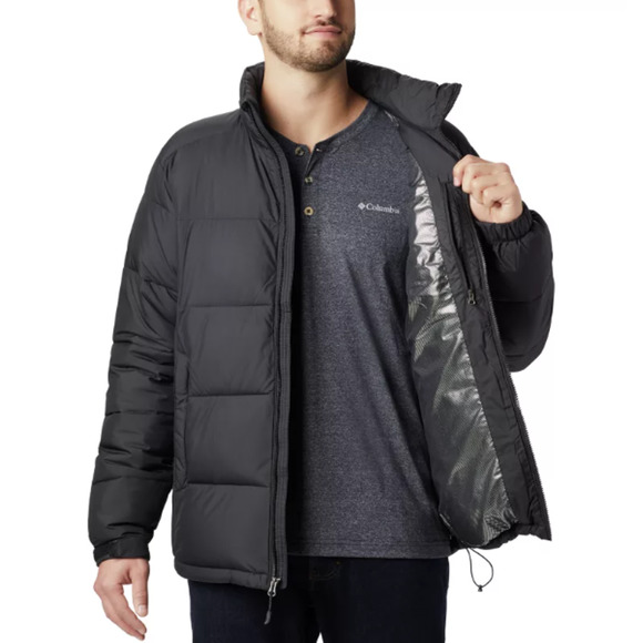 Columbia Pike Lake Mid Insulated Puffer Jacket, Men's Size L - Black - Picture 4 of 16